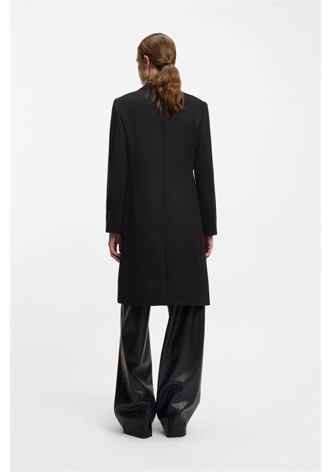 BOSS Womens Regular Fit Wool Coat with Peak Lapels  Classic Elegance and Winter Comfort BOSS |  | 5054837100100001