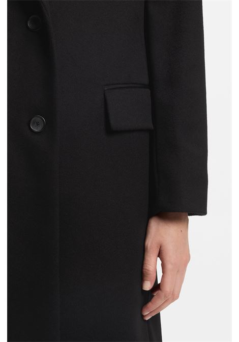 BOSS Womens Regular Fit Wool Coat with Peak Lapels  Classic Elegance and Winter Comfort BOSS |  | 5054837100100001