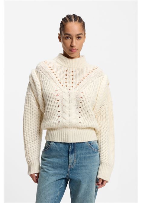 BOSS Womens Wool and Alpaca Sweater  Softness and Refined Elegance BOSS |  | 5054895111800118