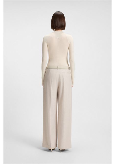 BOSS Womens Mock-Neck Merino Wool Sweater  Elegance and Thermal Comfort BOSS |  | 5054916611800118