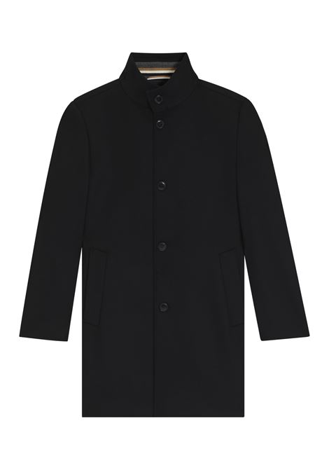 BOSS Slim Fit Wool and Cashmere Coat  Modern Elegance with Stand Collar BOSS |  | 5055107800100001