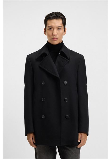 BOSS Slim Fit Wool and Cashmere Peacoat  Timeless Elegance with a Modern Cut BOSS |  | 5055108100100001