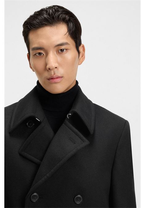 BOSS Slim Fit Wool and Cashmere Peacoat  Timeless Elegance with a Modern Cut BOSS |  | 5055108100100001