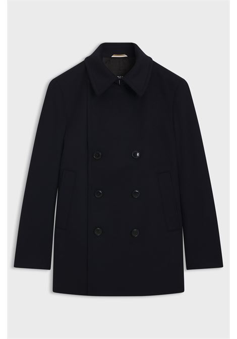 BOSS Slim Fit Wool and Cashmere Peacoat  Timeless Elegance with a Modern Cut BOSS |  | 5055108140400404