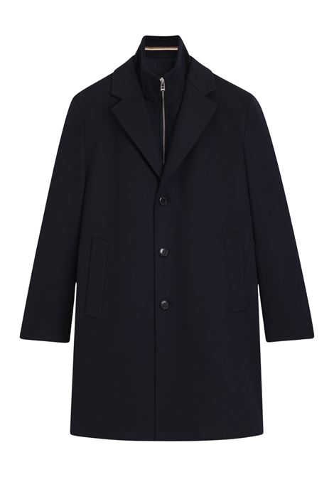 BOSS Regular Fit Wool and Cashmere Coat with Removable Inner Vest  Timeless Style and Functionality BOSS |  | 5055108540400404