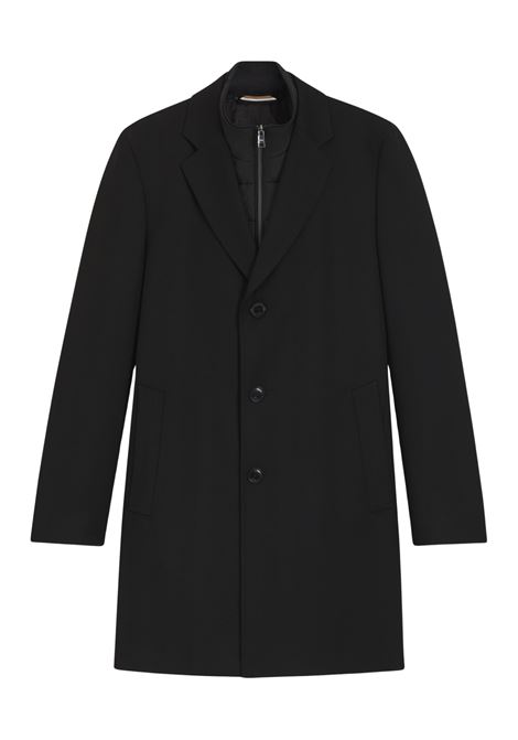 BOSS Slim Fit Water-Repellent Coat with Removable Inner Layer  Style Meets Function BOSS |  | 5055111700100001