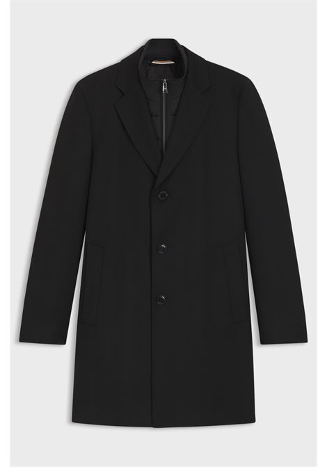 BOSS Slim Fit Water-Repellent Coat with Removable Inner Layer  Style Meets Function BOSS |  | 5055111700100001