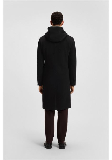 BOSS Slim Fit Double-Breasted Alpaca Blend Coat  Formal Elegance and Timeless Style BOSS |  | 5055113500100001