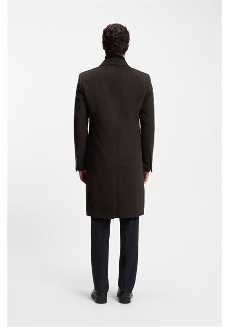 BOSS Slim Fit Double-Breasted Alpaca Blend Coat  Warmth and Refined Elegance BOSS |  | 5055113520200202