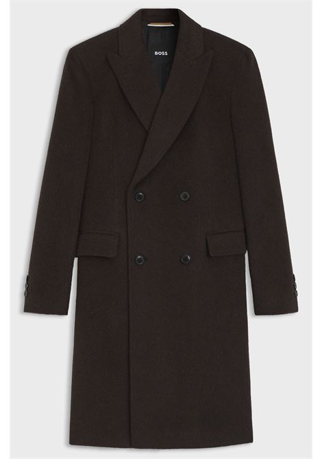 BOSS Slim Fit Double-Breasted Alpaca Blend Coat  Warmth and Refined Elegance BOSS |  | 5055113520200202