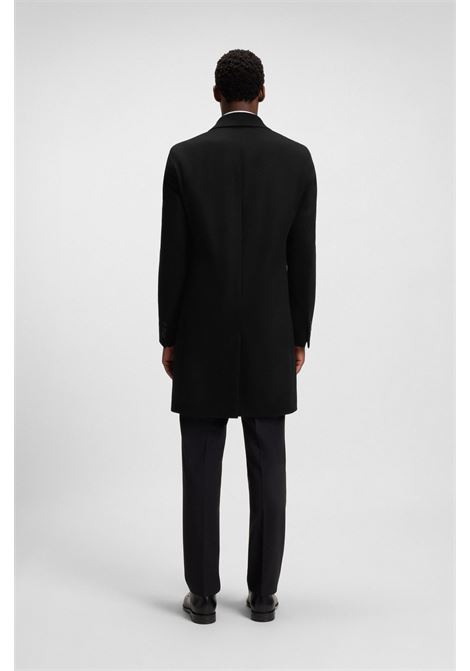 Cappotto Slim Fit in Puro Cashmere con Fodera Effetto Seta - BOSS Uomo BOSS | CAPPOTTI | 5055118900100001