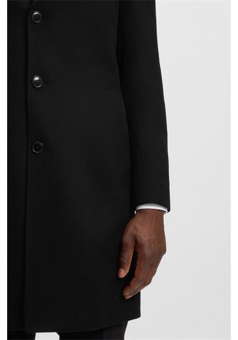 Cappotto Slim Fit in Puro Cashmere con Fodera Effetto Seta - BOSS Uomo BOSS | CAPPOTTI | 5055118900100001