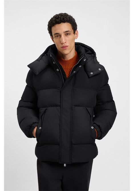 Giacca Idrorepellente BOSS Uomo con Targhetta Logo  Protezione e Stile Contemporaneo BOSS | SOPRABITI | 5055159900100001