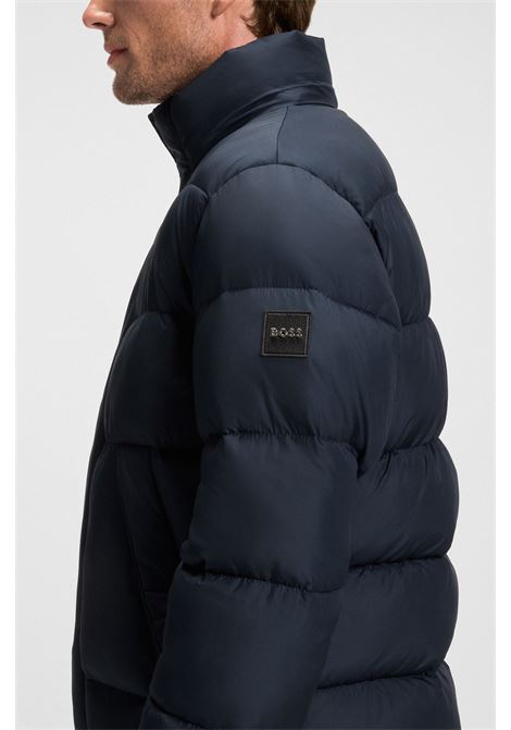 Giacca Idrorepellente BOSS Uomo con Targhetta Logo  Comfort e Protezione Elegante BOSS | SOPRABITI | 5055159940400404