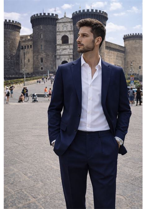 Briglia 1949 Portofinos Trousers in Stretch Virgin Wool Fleece BRIGLIA |  | 40012091