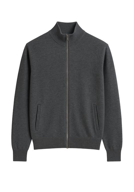 Giacca in Maglia Uomo con Zip in Lana Merino e Cashmere  Cavalieri Milano Cavalieri Milano | Maglieria | 87411881