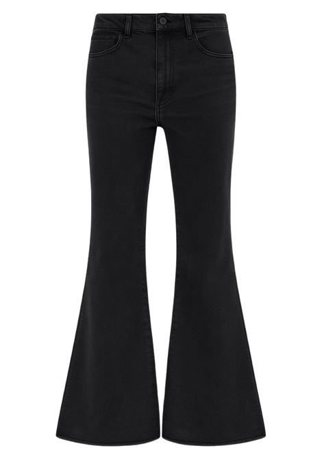 Women's High Rise Flare Jeans Black Rinse CYCLE |  | 452P55011