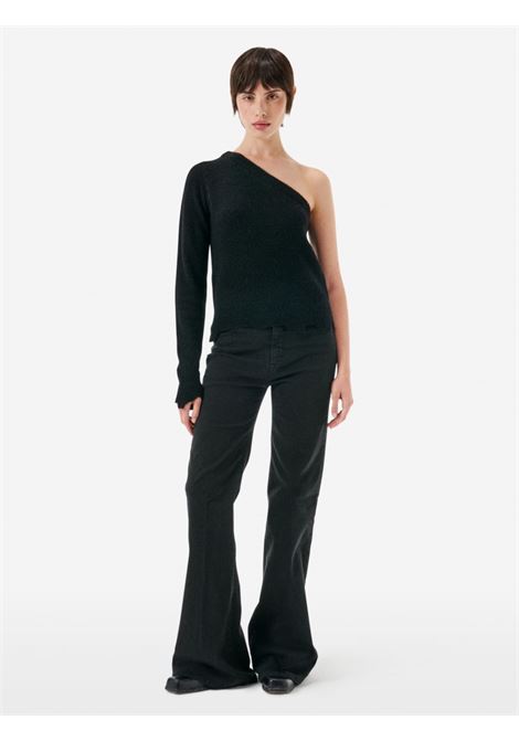 Women's High Rise Flare Jeans Black Rinse CYCLE |  | 452P55011