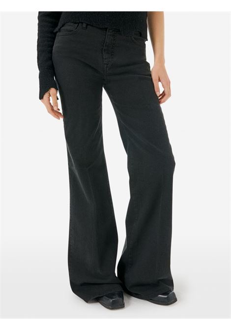 Women's High Rise Flare Jeans Black Rinse CYCLE |  | 452P55011