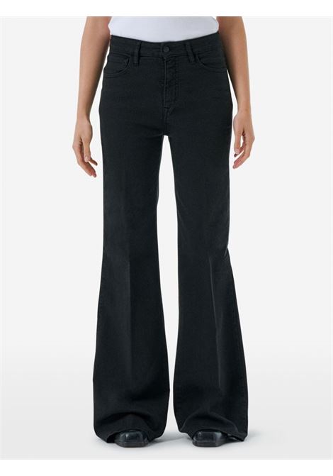 Women's High Rise Flare Jeans Black Rinse CYCLE |  | 452P55011