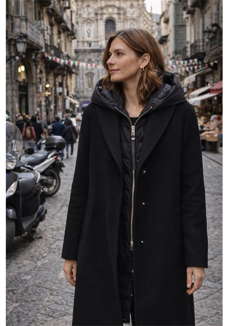 DUNO Single-Breasted Technical Wool Coat with Detachable Inner Bib DUNO |  | ARTEMIDE901