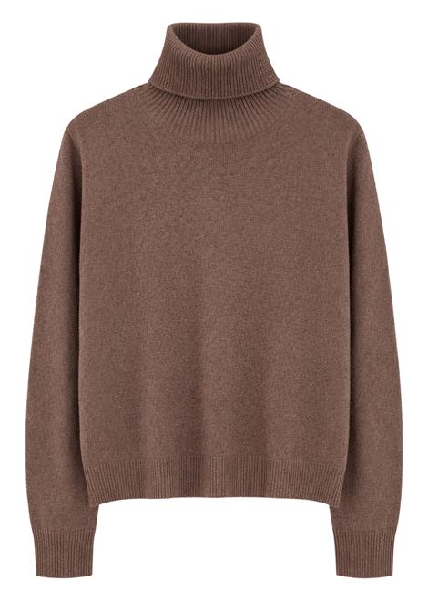 JUCCA Womens Turtleneck Knit Sweater  Hazelnut Color JUCCA |  | J4251028/125050