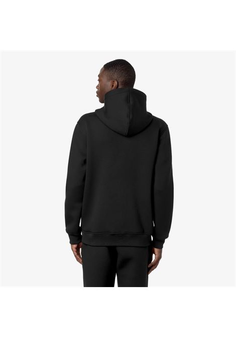 Giacca Rainer Spacer Fleece Blu con Cappuccio K-WAY | Giubbotti | K2141DWUSY