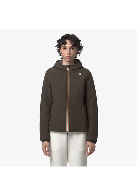 Lily Warm Reversible Womens Jacket with Medium Insulation K-WAY |  | K6128TWB3Q