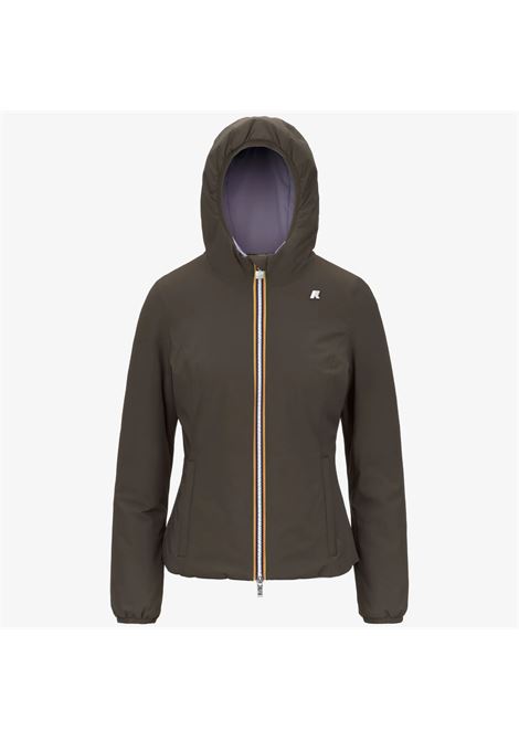 Lily Warm Reversible Womens Jacket with Medium Insulation K-WAY |  | K6128TWB3Q