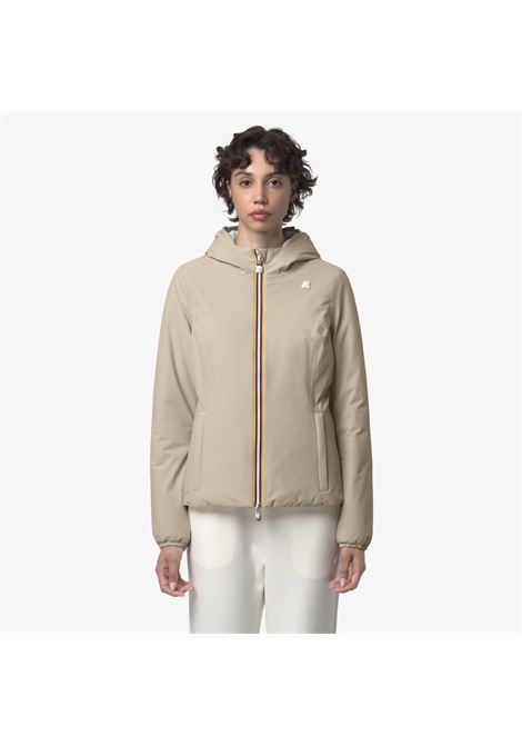 Lily Warm Reversible Womens Jacket with Medium Insulation K-WAY |  | K6128TWBBA