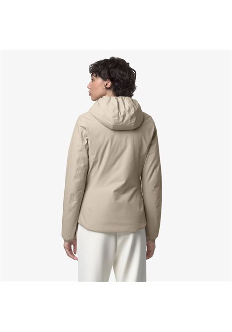 Lily Warm Reversible Womens Jacket with Medium Insulation K-WAY |  | K6128TWBBA