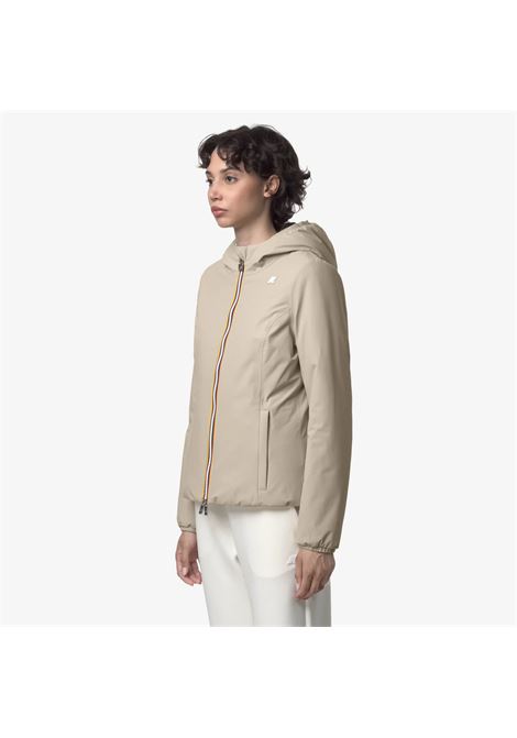 Lily Warm Reversible Womens Jacket with Medium Insulation K-WAY |  | K6128TWBBA