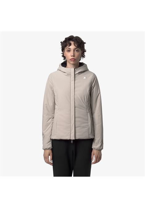 Lily Warm Reversible Womens Jacket with Medium Insulation K-WAY |  | K6128TWBC9