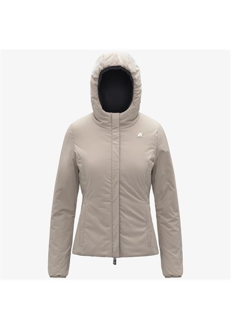 Lily Warm Reversible Womens Jacket with Medium Insulation K-WAY |  | K6128TWBC9