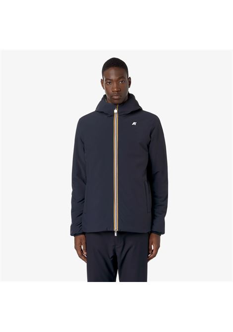 K-Way Jack ST Warm Reversible Mens Jacket  Blue and Green, Reversible and Insulated K-WAY |  | K6128VWAG5