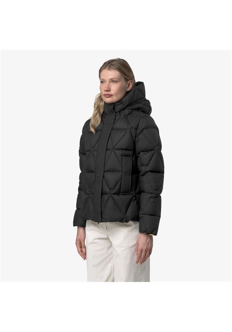 K-Way Lethille Thermo Microfiber  Womens Short Down Jacket K-WAY |  | K7136WKAT0