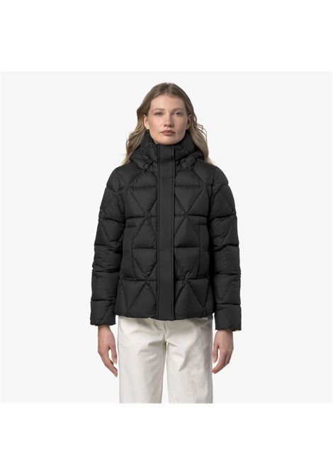 K-Way Lethille Thermo Microfiber  Womens Short Down Jacket K-WAY |  | K7136WKAT0