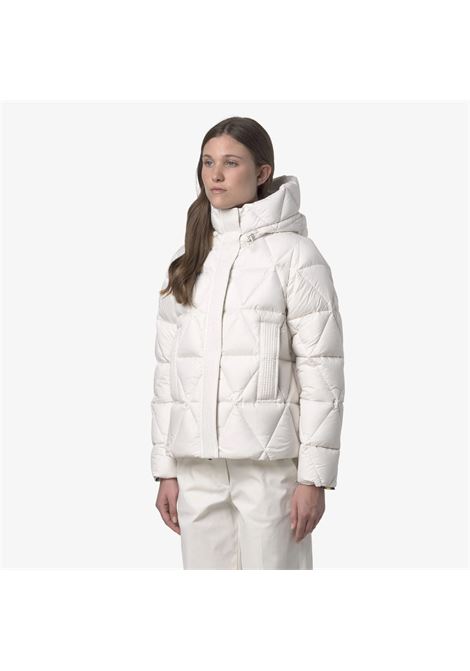 K-Way Lethille Thermo Microfiber  Womens Short Down Jacket K-WAY |  | K7136WKB2Z