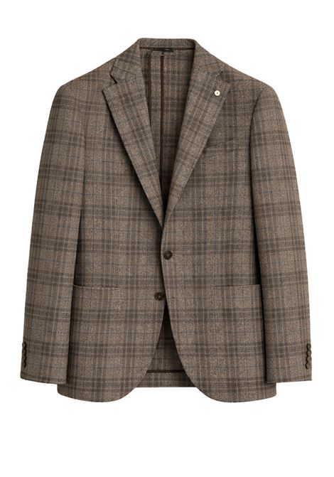 LBM Mens Brown Check Jacket  Italian Tailoring Excellence L.B.M. |  | 52691/12683