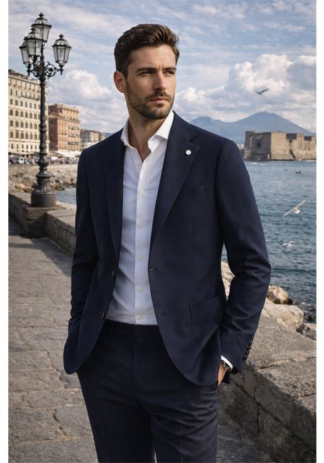 LBM Mens Stretch Virgin Wool Jacket  Italian Tailoring Elegance L.B.M. |  | 54515/62683