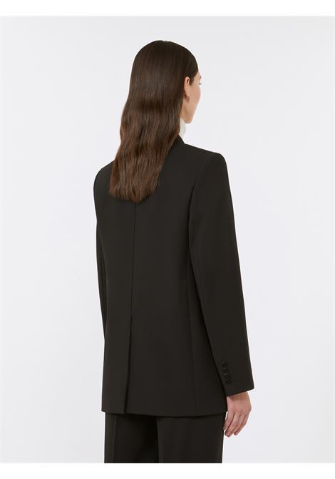 Max Mara Double-Breasted Blazer  Tailored Elegance in Wool Crêpe Satin MaxMara |  | 2526046052600005
