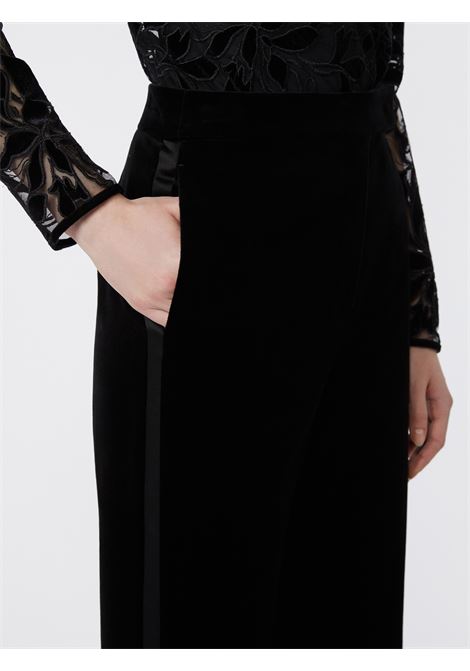 MaxMara - Pantalone smoking in velluto MaxMara |  | 2526136014600007