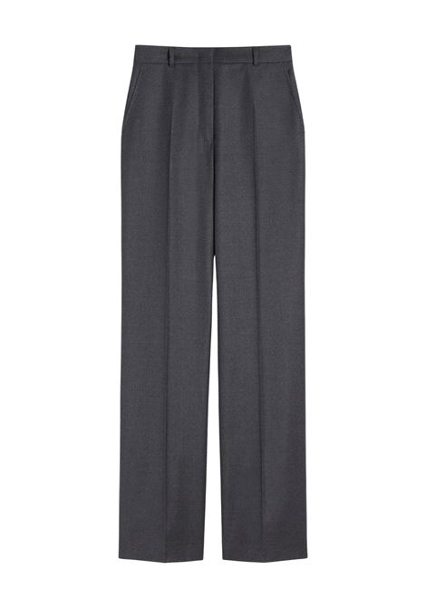 Max Mara Stretch Flannel Trousers  Tailored Dark Grey Elegance MaxMara |  | 2526136022600003