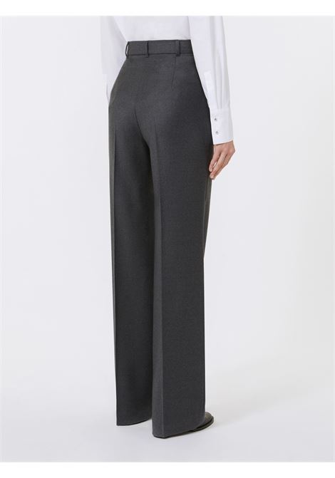Max Mara Stretch Flannel Trousers  Tailored Dark Grey Elegance MaxMara |  | 2526136022600003
