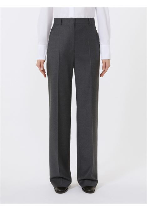 Max Mara Stretch Flannel Trousers  Tailored Dark Grey Elegance MaxMara |  | 2526136022600003