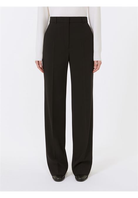 Max Mara Stretch Flannel Trousers  Tailored Dark Grey Elegance MaxMara |  | 2526136062600005