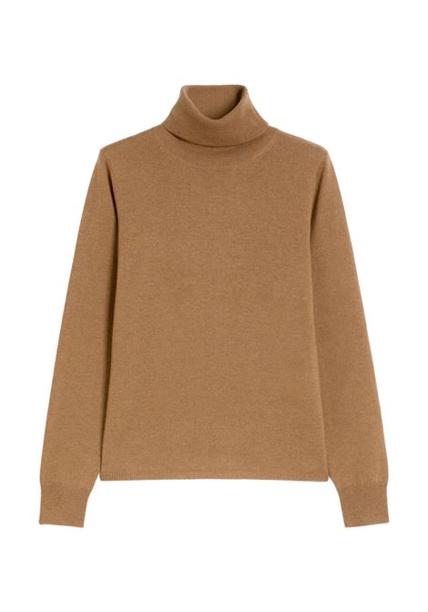 Max Mara Wool and Cashmere Turtleneck Sweater  Blue MaxMara |  | 2526366032600005