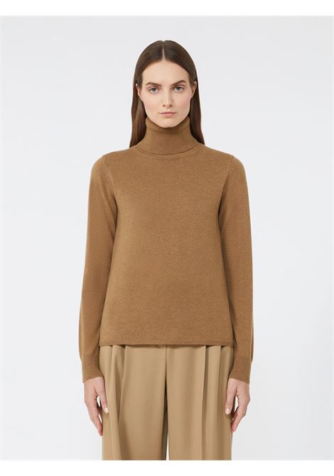 Max Mara Wool and Cashmere Turtleneck Sweater  Blue MaxMara |  | 2526366032600005