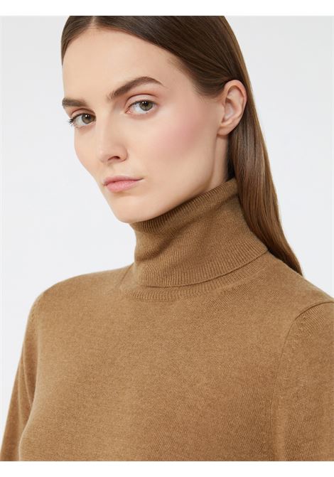 Max Mara Wool and Cashmere Turtleneck Sweater  Blue MaxMara |  | 2526366032600005