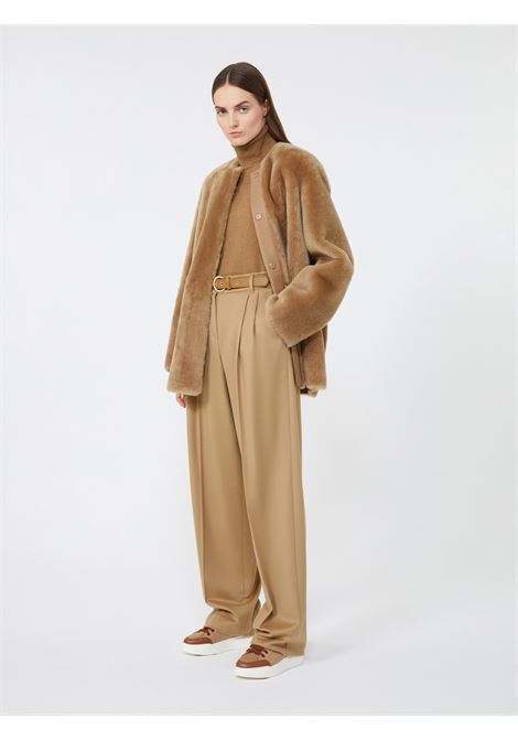 Max Mara Wool and Cashmere Turtleneck Sweater  Blue MaxMara |  | 2526366032600005